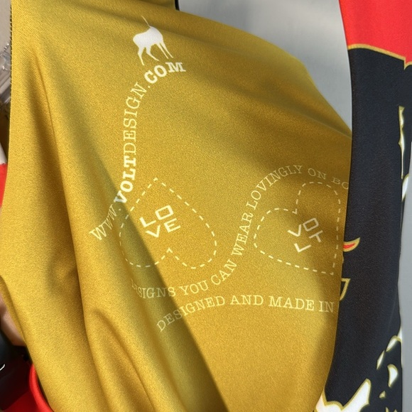 Volt Design No. 141 Scarlett Art Deco Dress Size 4(L/XL - Picture 10 of 11